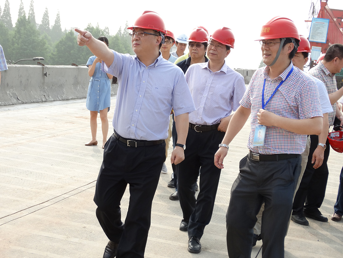 副市長(zhǎng)參觀老橋拆除.JPG